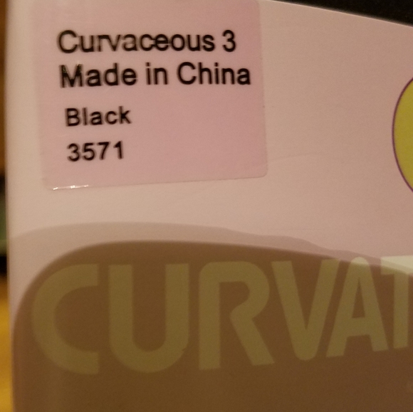 Lane Bryant curvaceous black tights size 3 - Picture 3 of 5